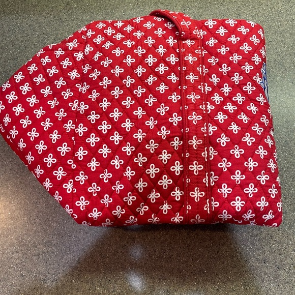 🆕Vera Bradley Fresno State University Bulldogs Red/White Mini Concerto Duffel - Picture 4 of 6